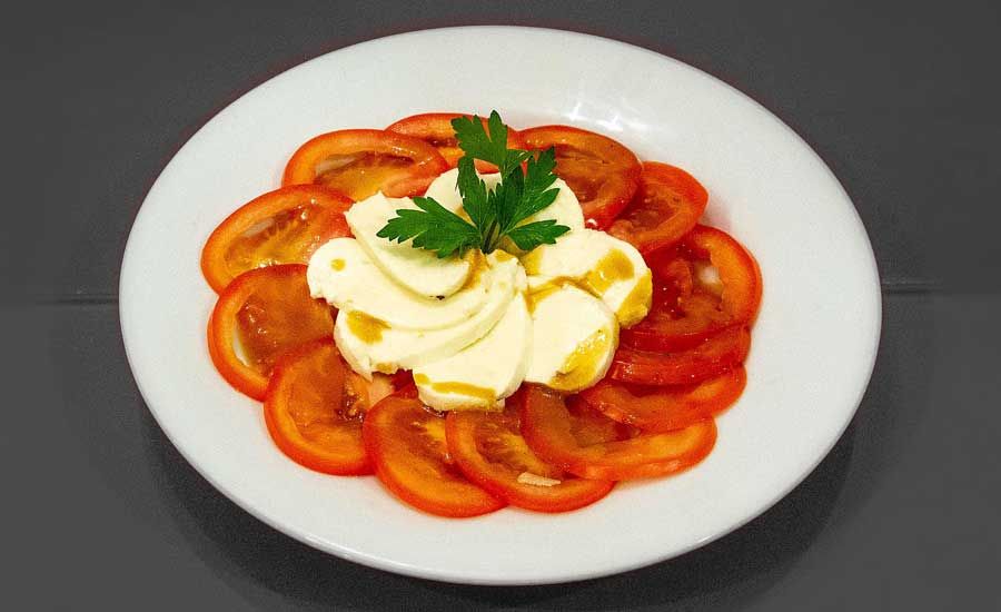 Salade de tomates mozzarella